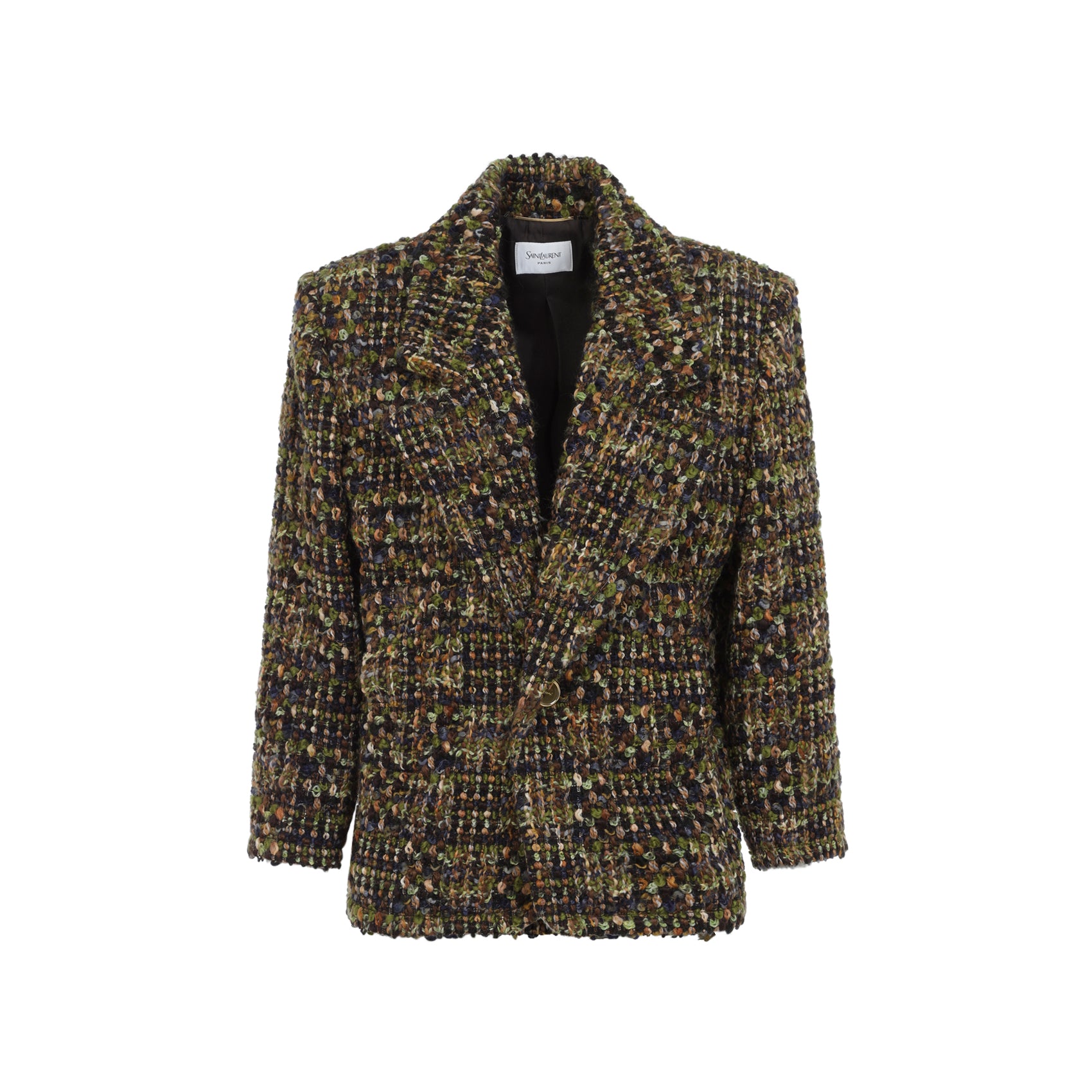 Saint Laurent Saint Laurent Tweed Jacket, view 2