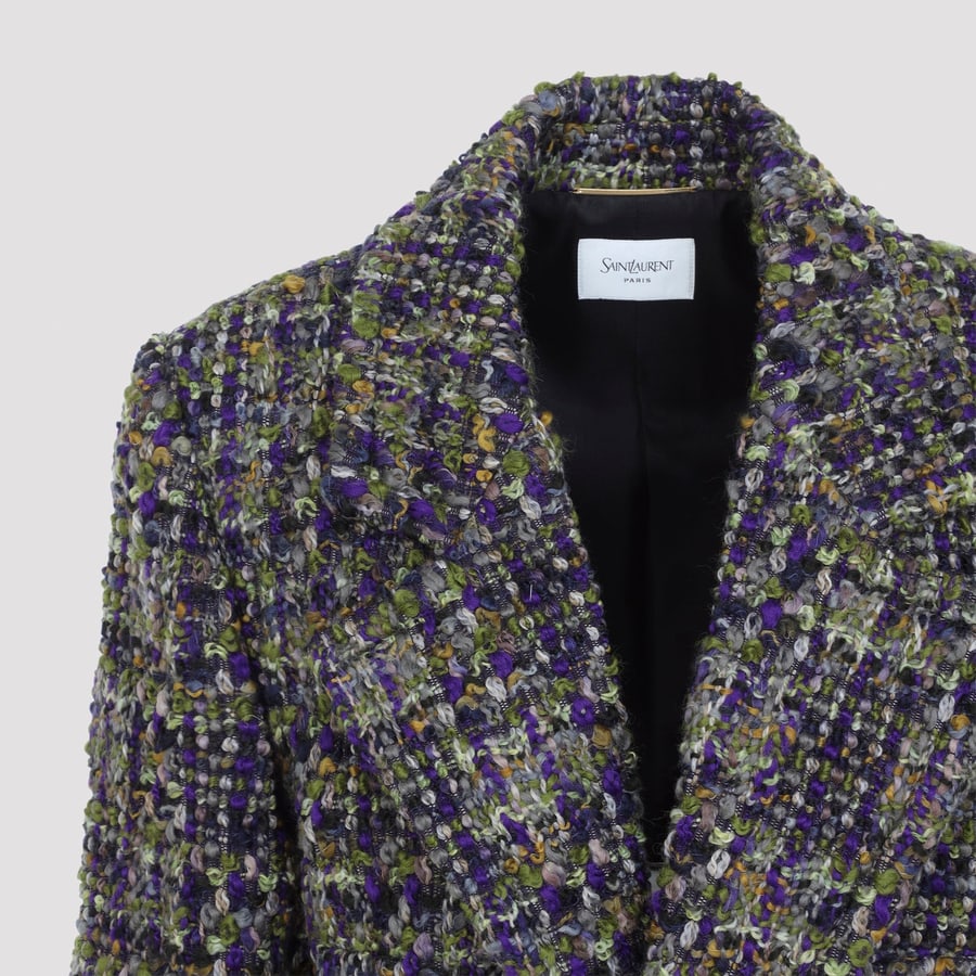 Saint Laurent Saint Laurent Tweed Jacket, view 6