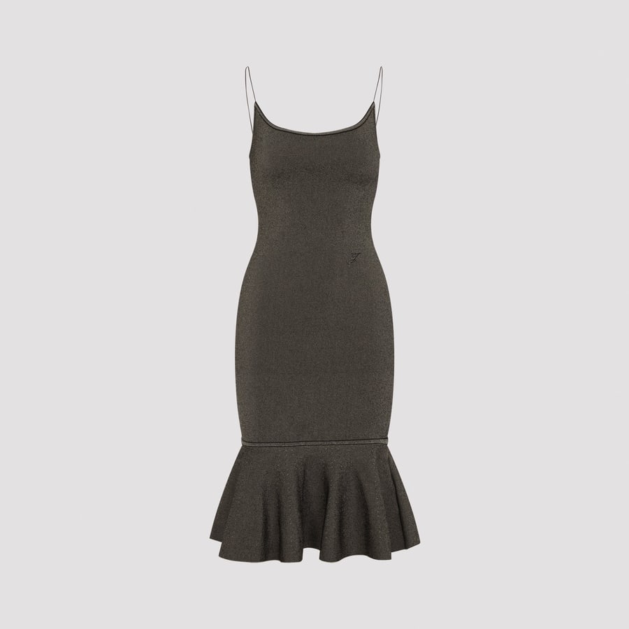Jacquemus Jacquemus Maille Pina Midi Dress