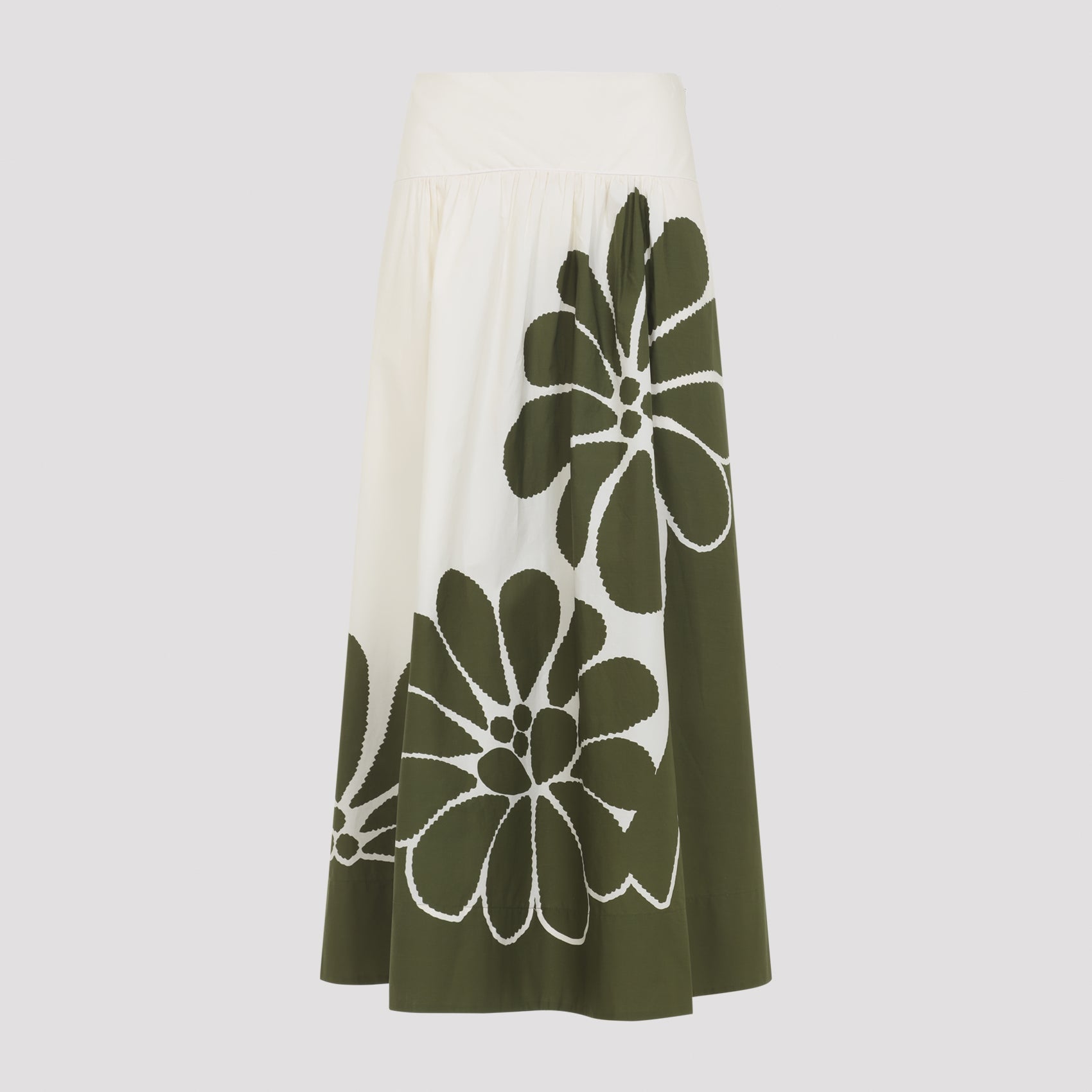 FARM RIO Farm Bio Palermo Green Midi Skirt