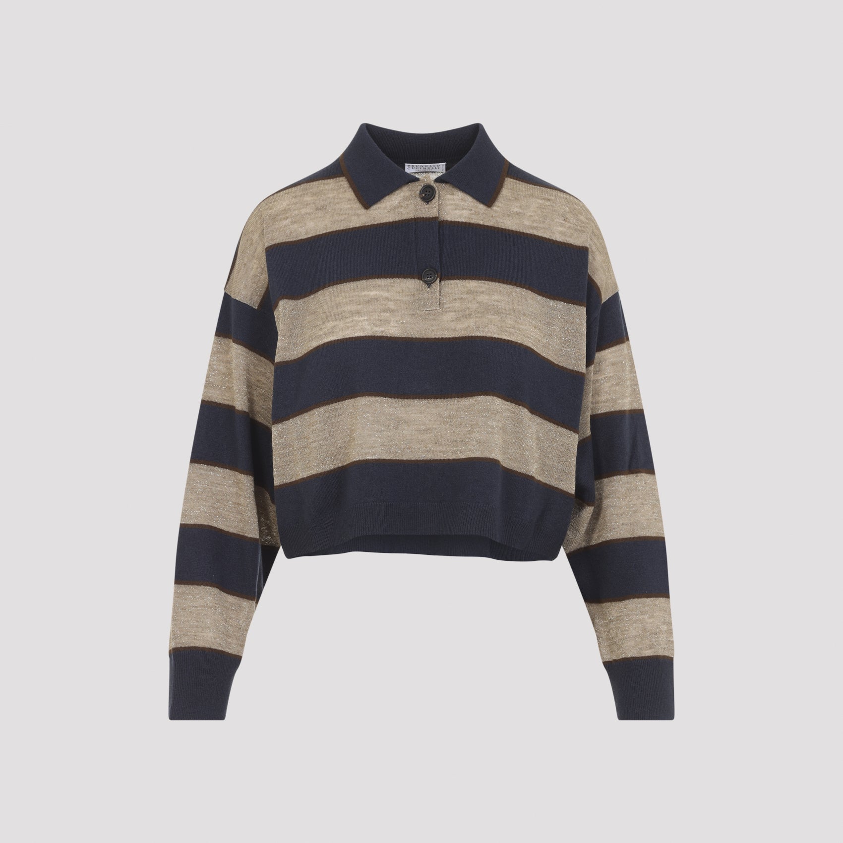 Brunello Cucinelli Brunello Cucinelli Jersey Striped Polo