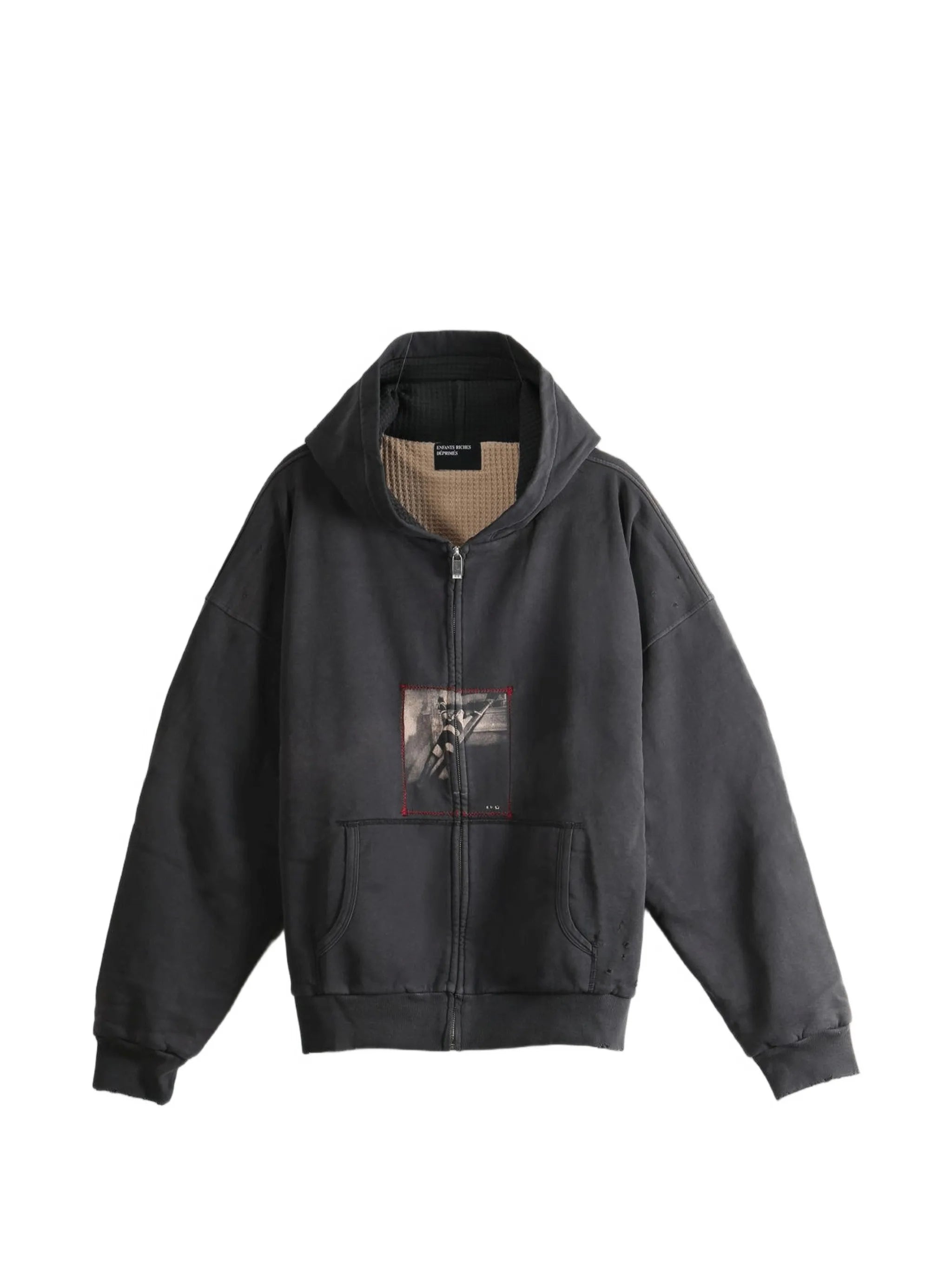 Enfants Riches Déprimés Enfants Riches Déprimés Graphic-print Zip-up Hoodie