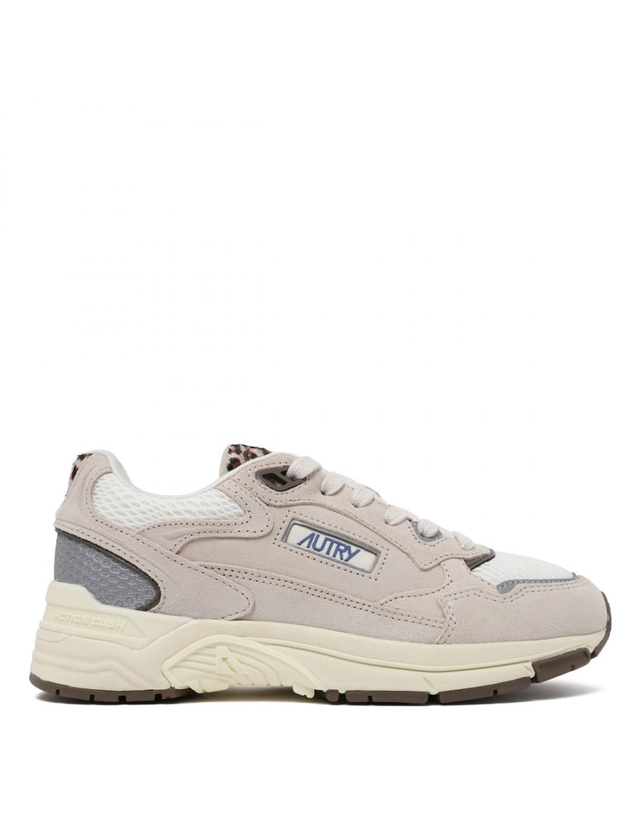 Autry Hyperway mesh and leopard sneakers, view 2