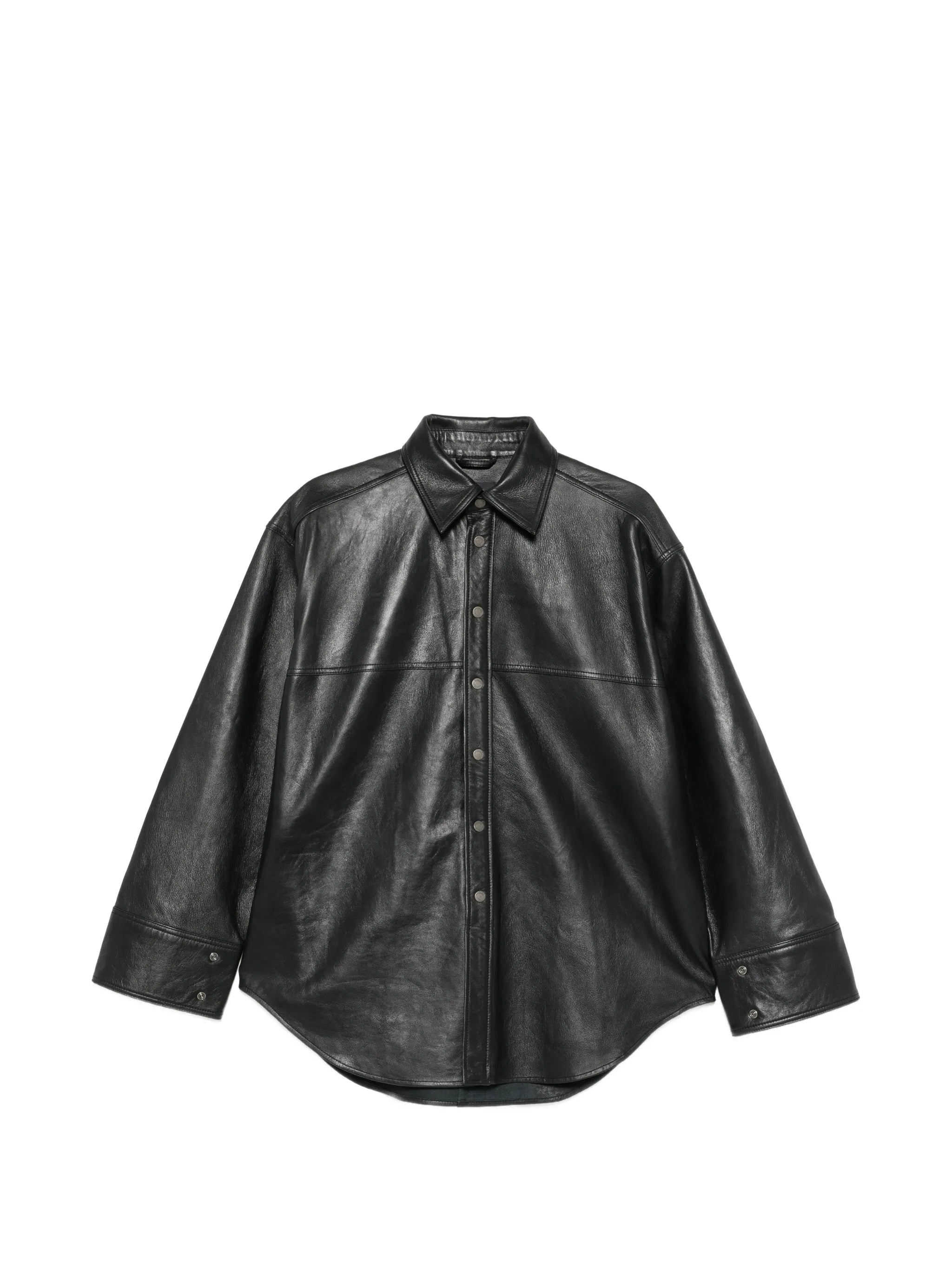 Haikure Haikure Leather Oversized Jacket