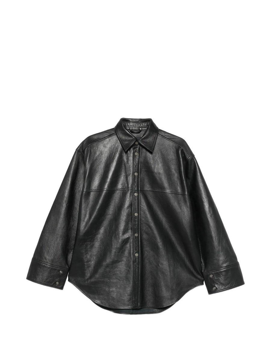 Haikure Haikure Leather Oversized Jacket
