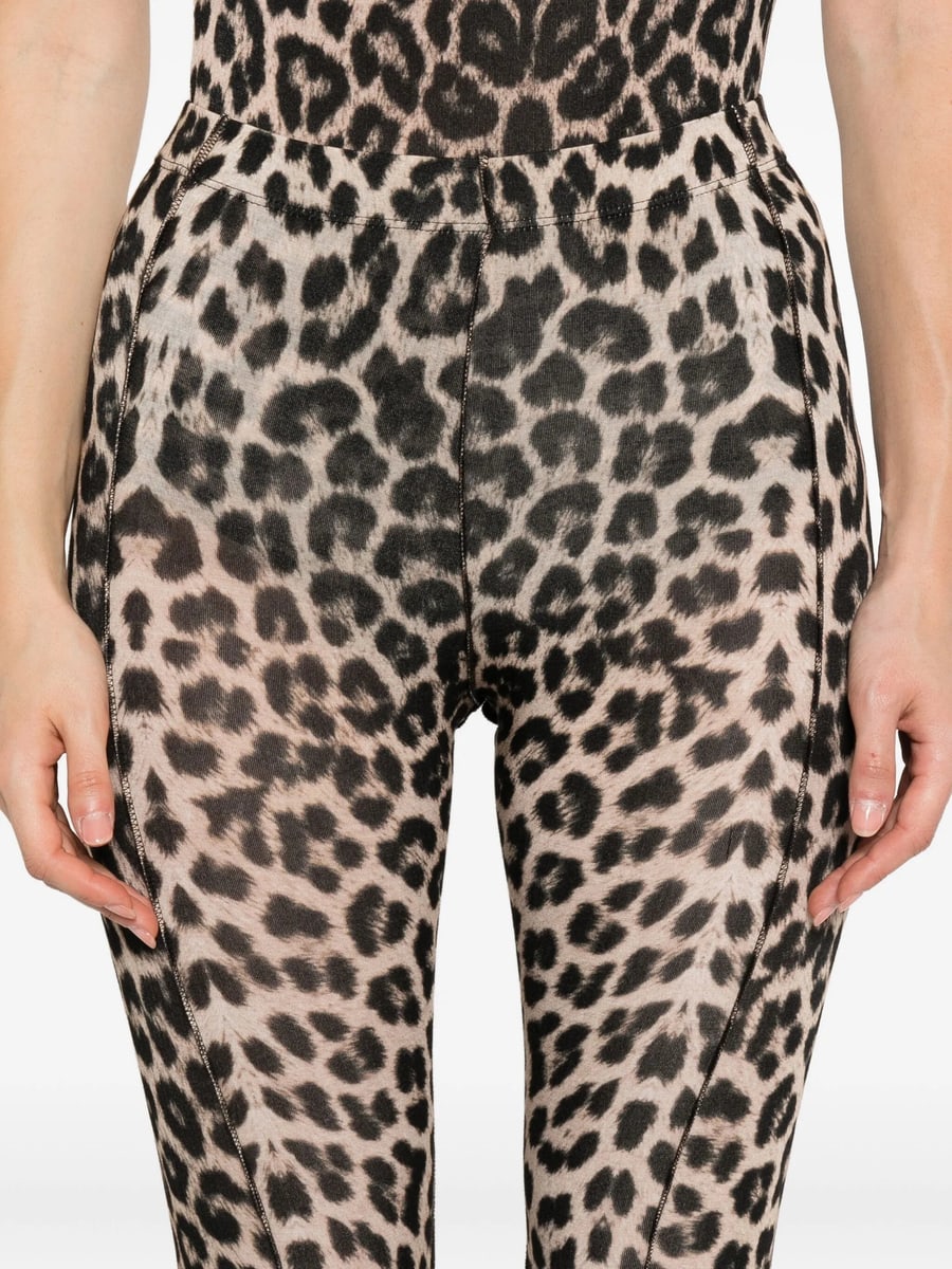 Baserange Baserange Leopard-print Leggings, view 2