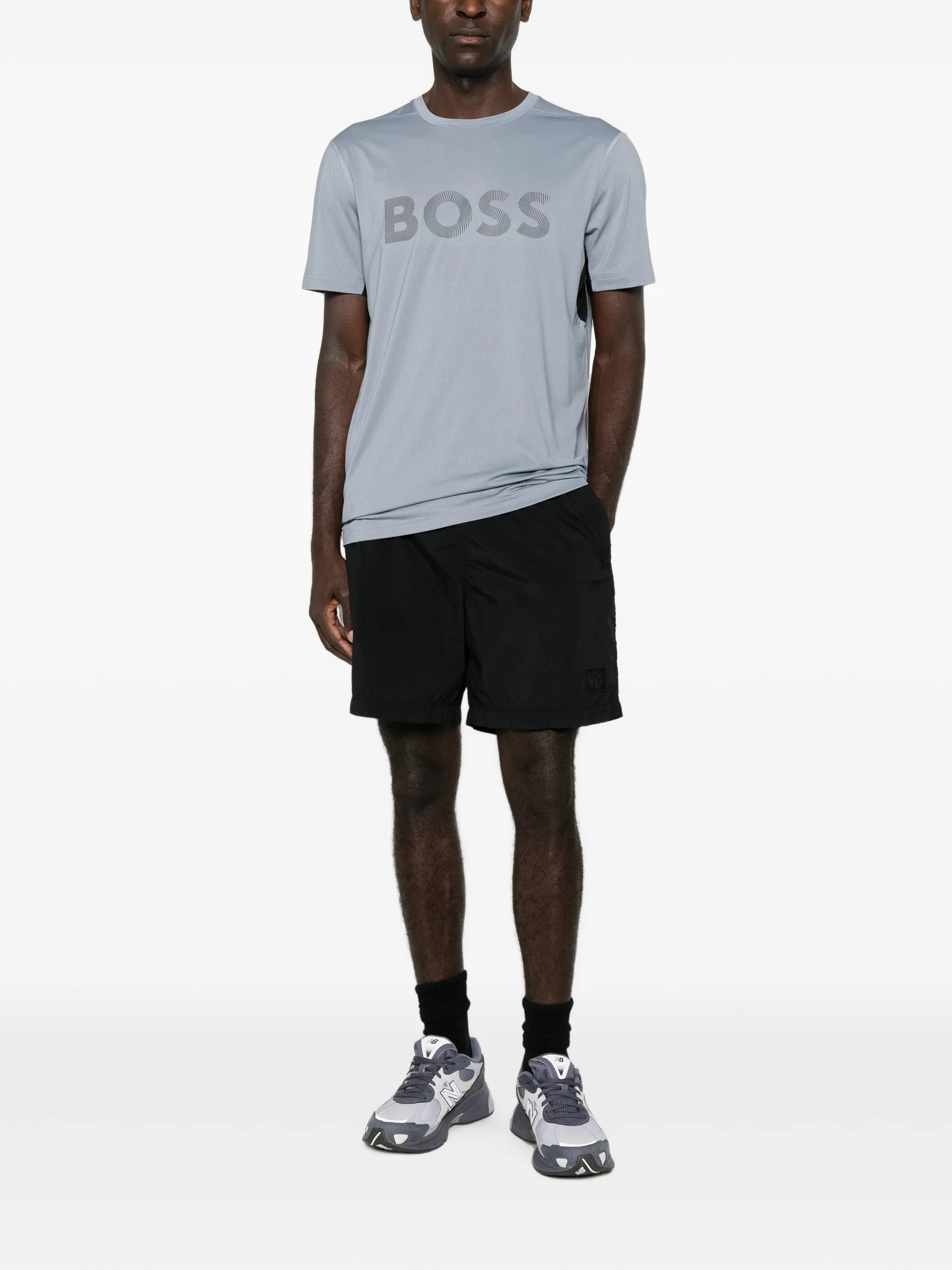 Boss Boss Logo-print Short-sleeve T-shirt, view 2