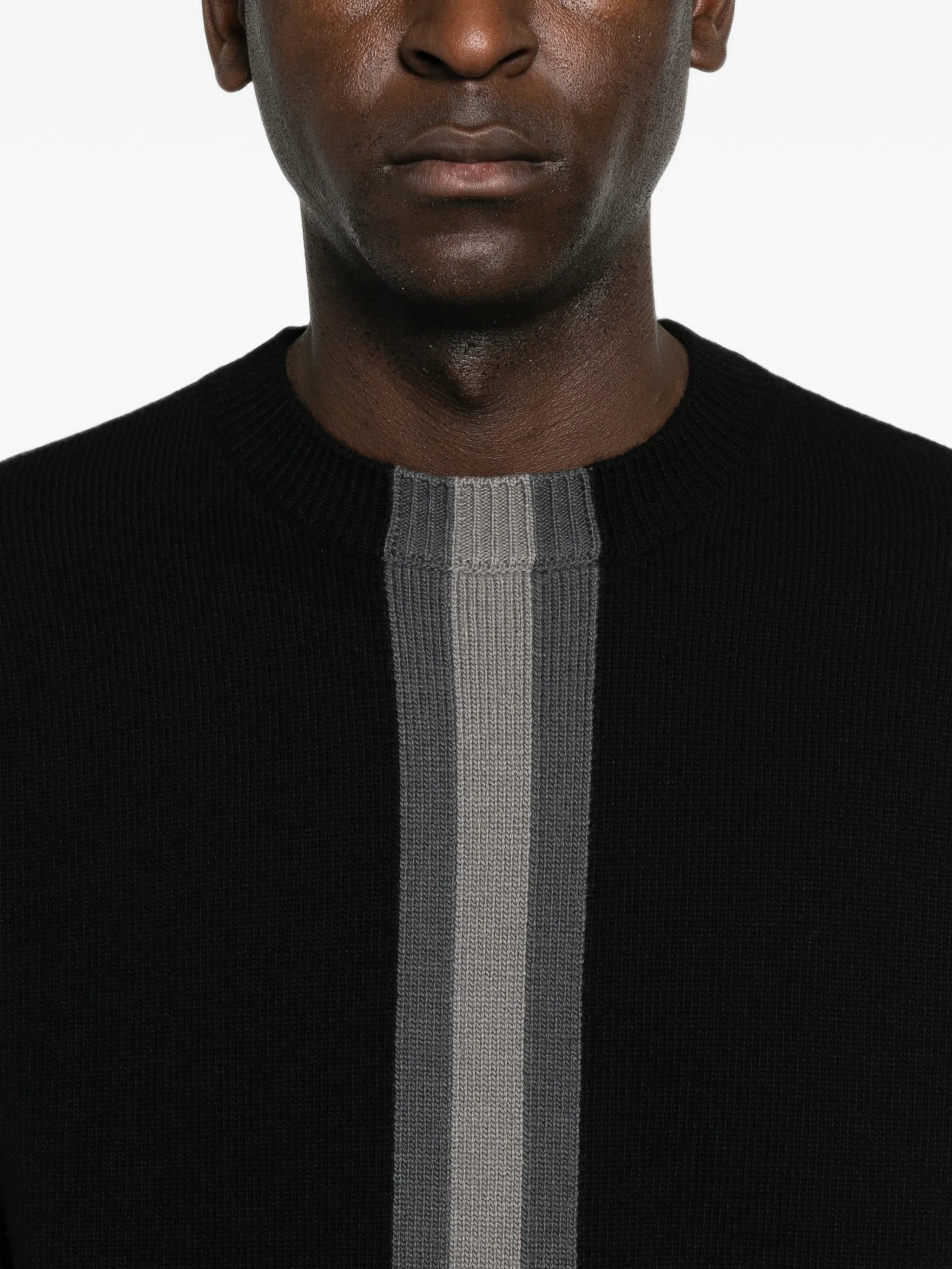 Gucci Gucci Stripe-detail Crew-neck Sweater, view 2