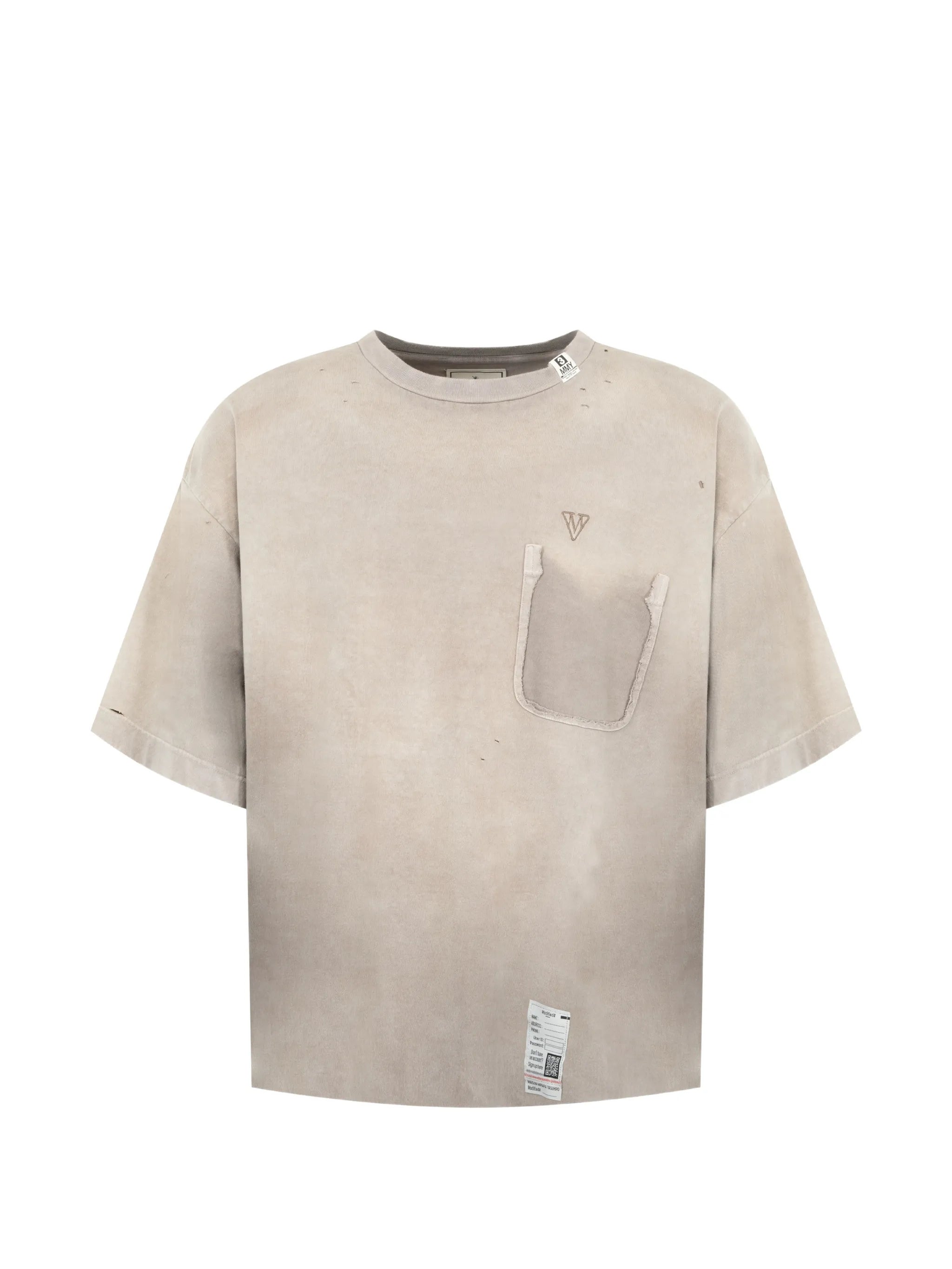 Maison Mihara Yasuhiro Maison Mihara Yasuhiro SUN FADED TEE