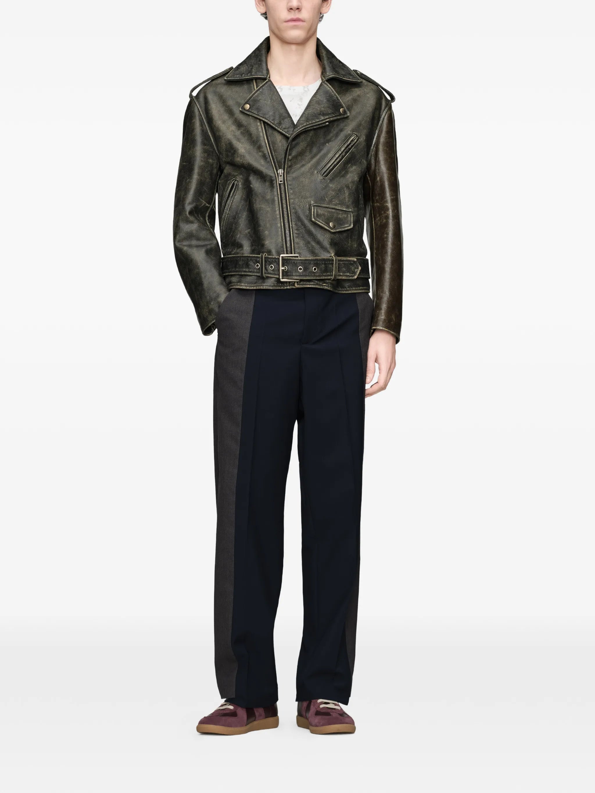 Maison Margiela Maison Margiela Spliced Tailored Trousers, view 2