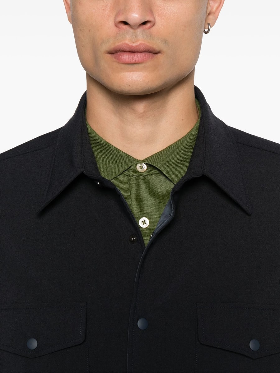 Aspesi Aspesi Flannel Shirt Jacket, view 3