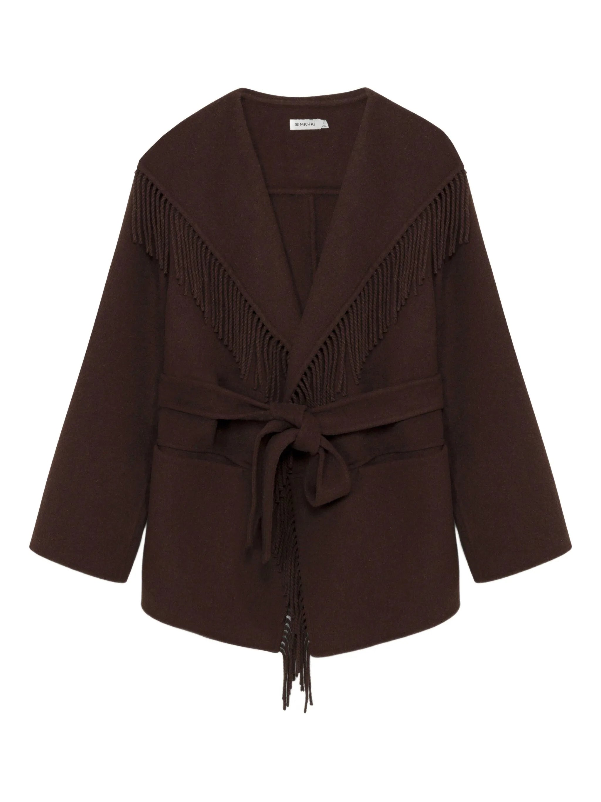 Simkhai Simkhai Fringe-trimmed Coat