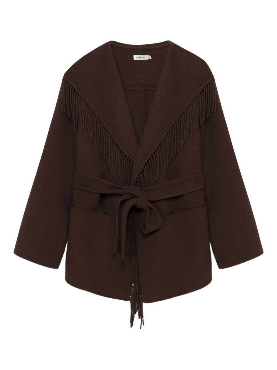 Simkhai Simkhai Fringe-trimmed Coat