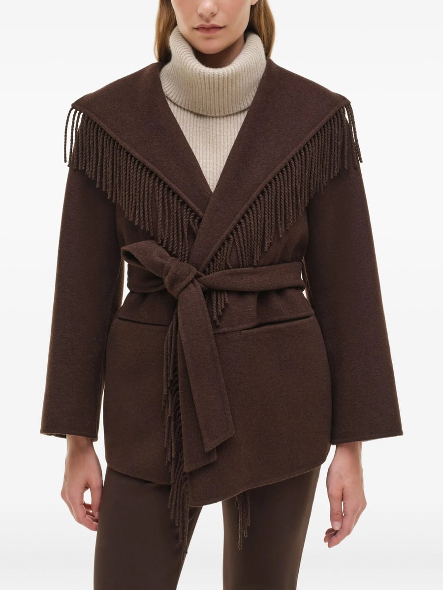 Simkhai Simkhai Fringe-trimmed Coat, view 5