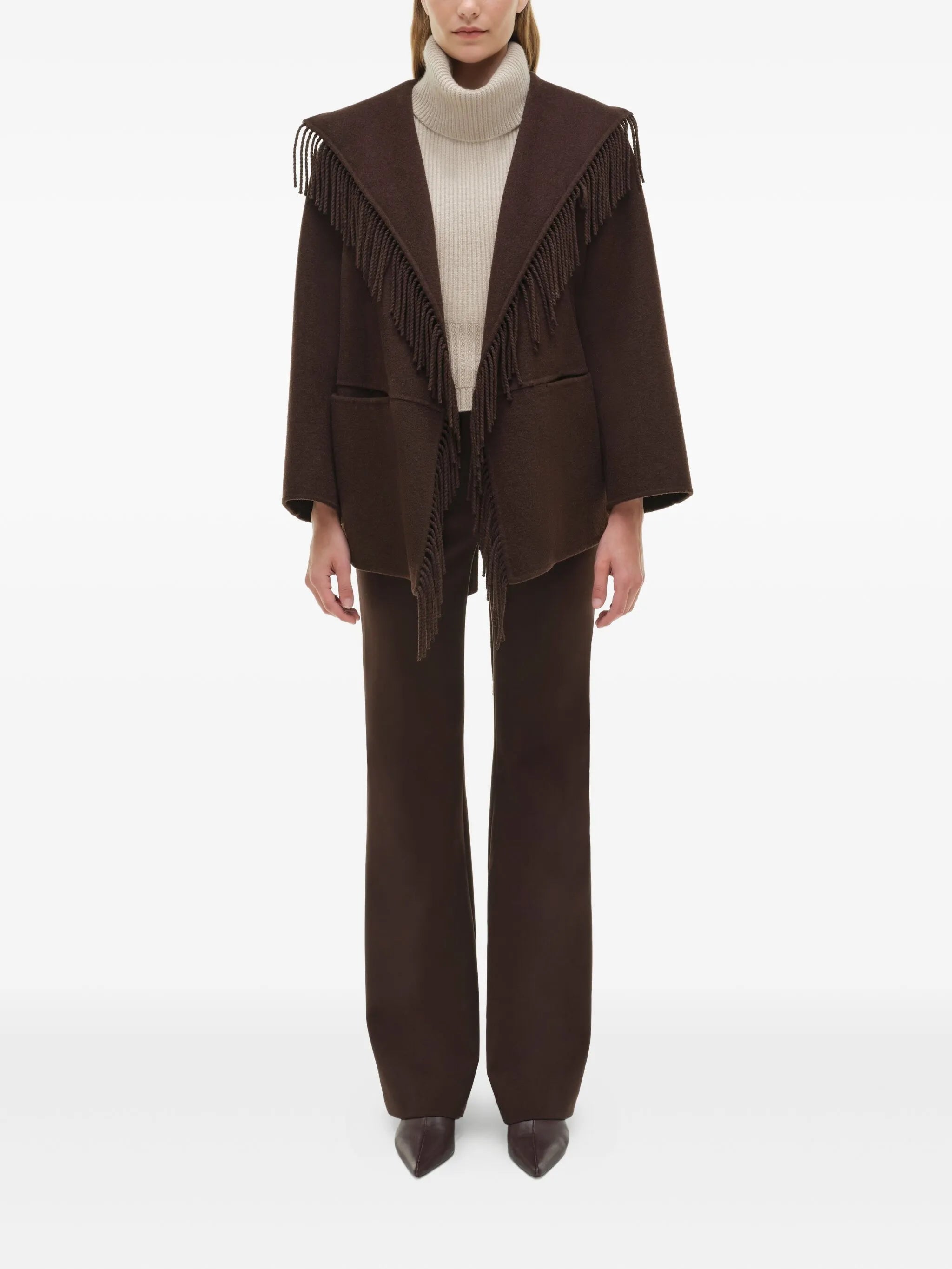 Simkhai Simkhai Fringe-trimmed Coat, view 2
