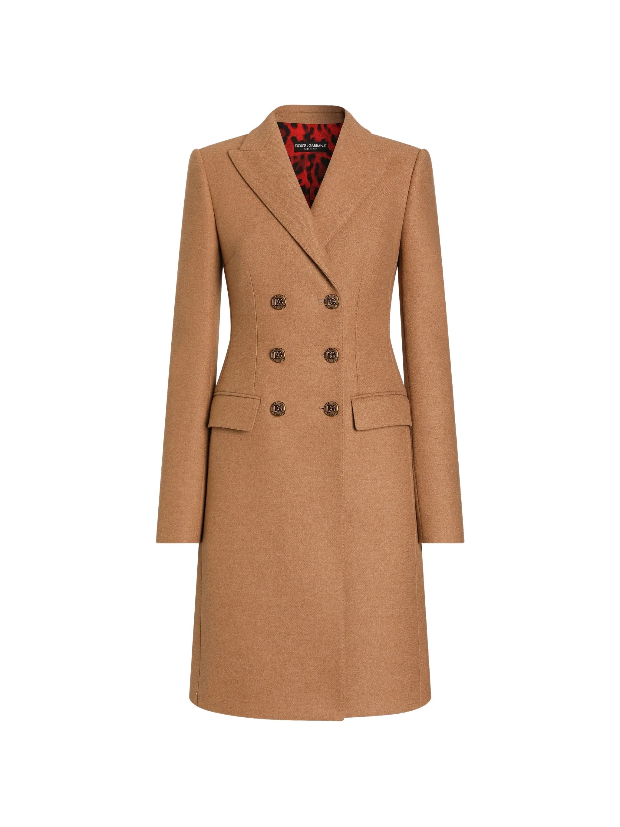 Dolce & Gabbana Dolce & Gabbana Dolce Double-breasted Wool Coat
