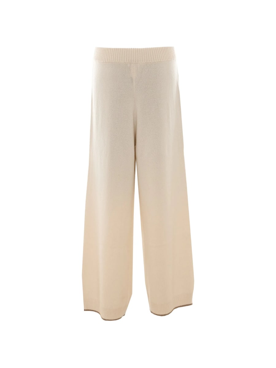 Brunello Cucinelli Brunello Cucinelli Elasticated-waist Cashmere Trousers, view 2