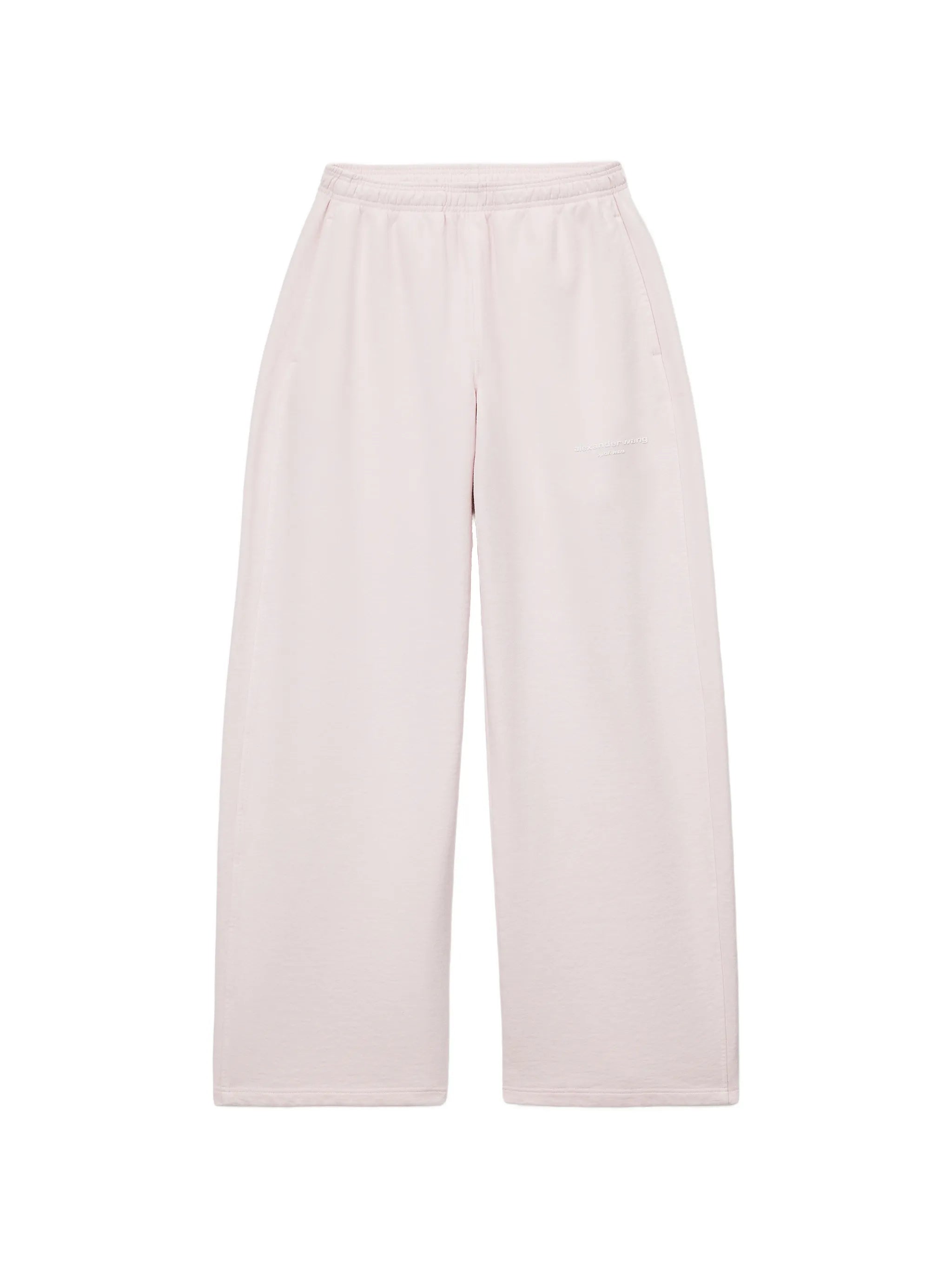 Alexander Wang Alexander Wang MID-RISE RELAXED SWEATPANT W/ LOGO PRINT