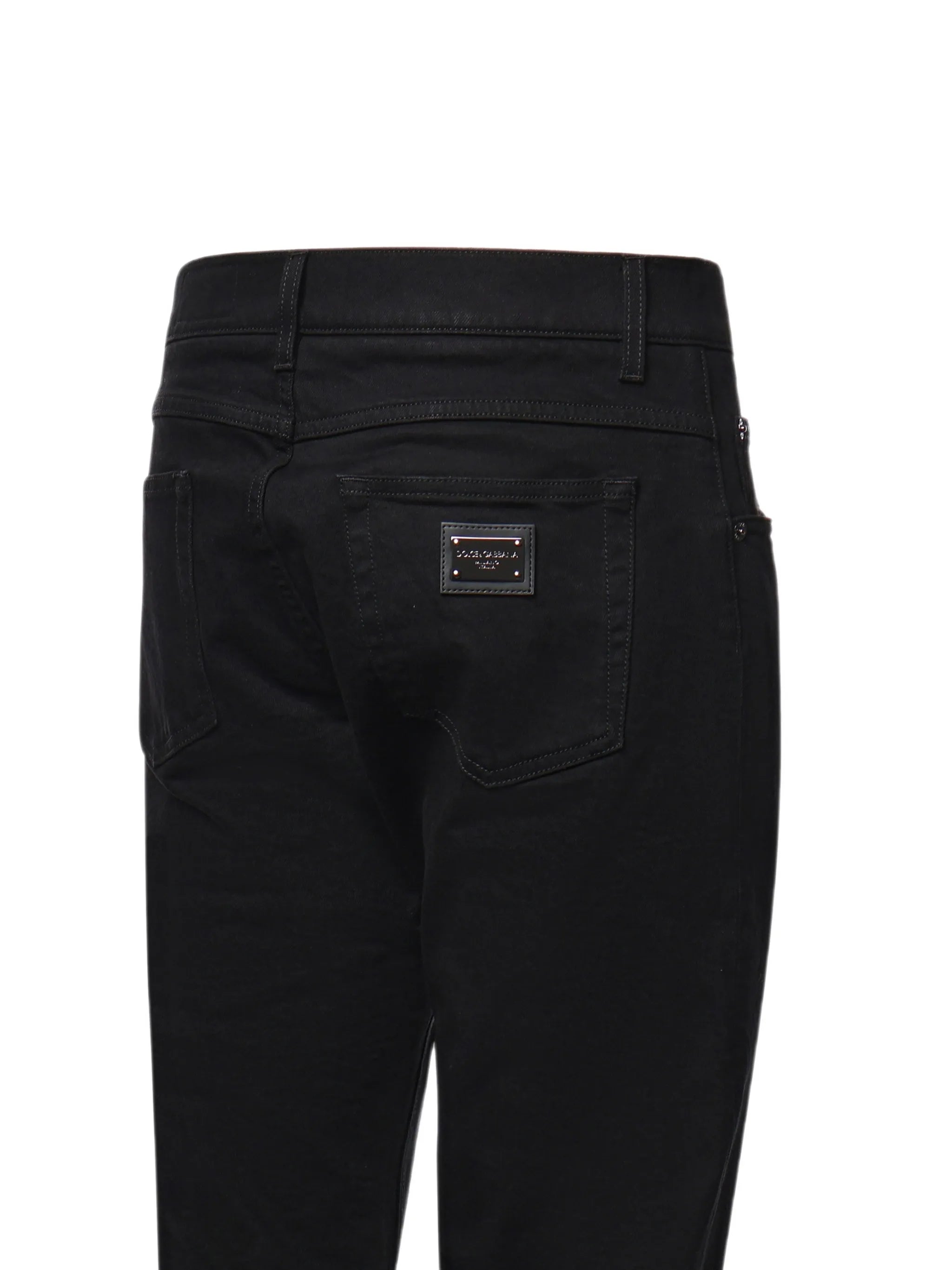 Dolce & Gabbana Dolce & Gabbana Logo-plaque Jeans, view 2