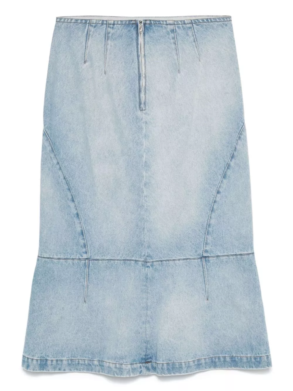 Dries Van Noten Gonna midi in denim, view 2