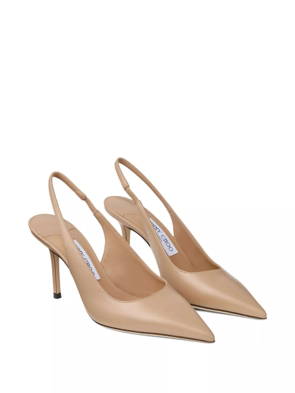 Jimmy Choo Love leather slingback pumps, view 2