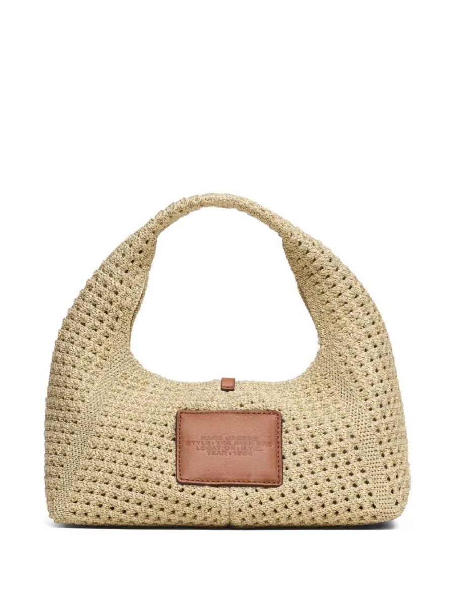 Marc Jacobs La mini borsa a sacco in crochet, view 5