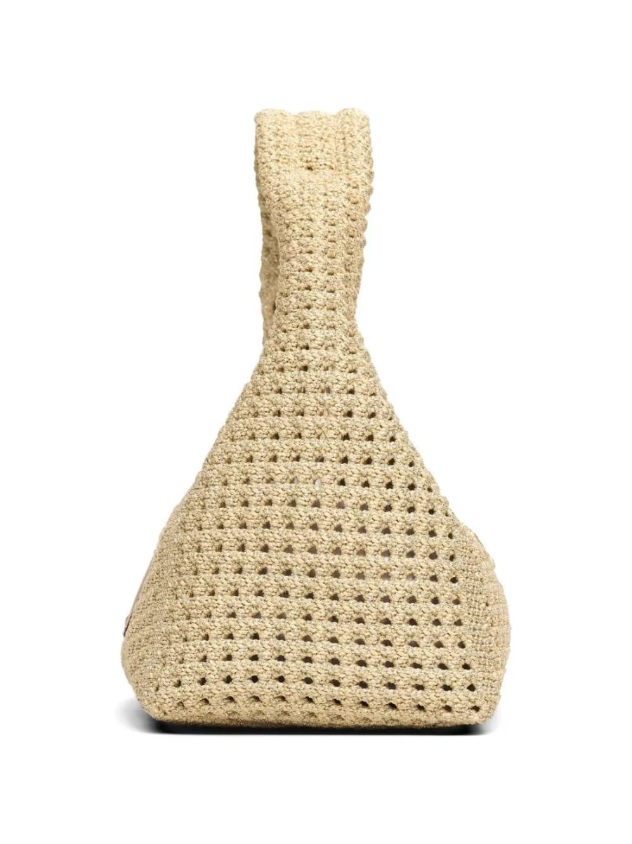 Marc Jacobs La mini borsa a sacco in crochet, view 6