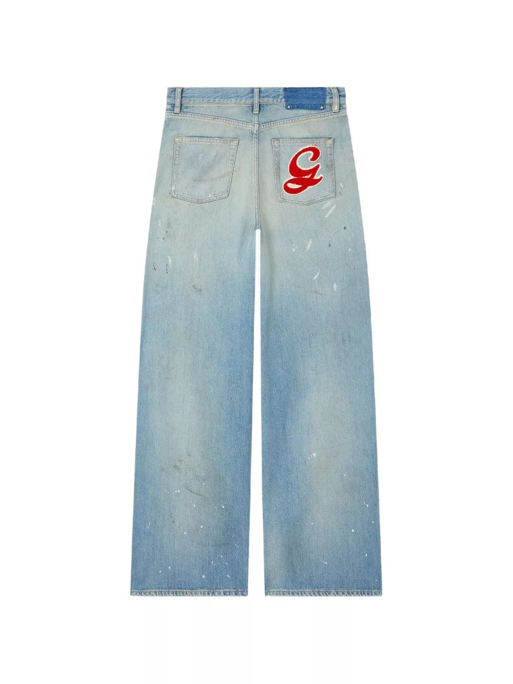Golden Goose Jeans in denim di cotone, view 2