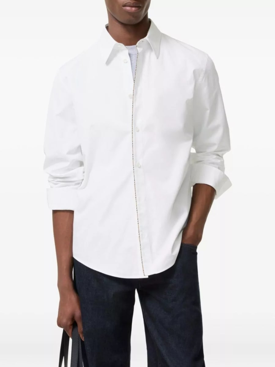Burberry Camicia in cotone, view 3
