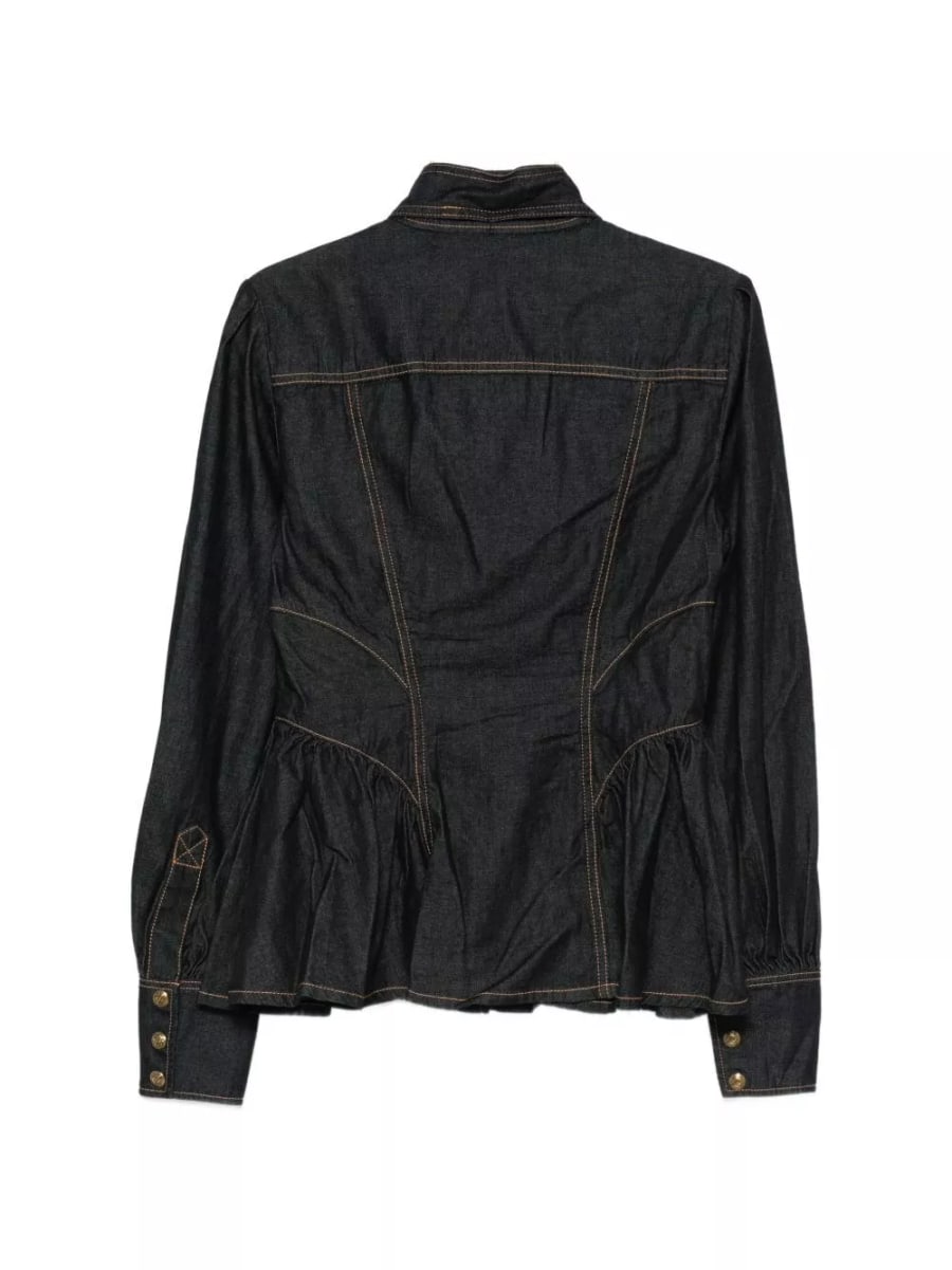 Zimmermann Camicia in denim di cotone, view 2