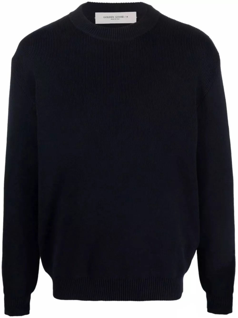 Golden Goose Maglione in cotone organico logo