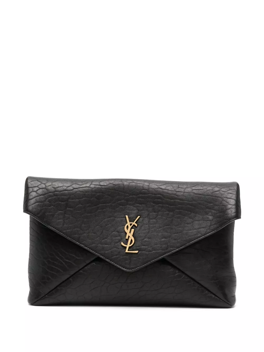 Saint Laurent Clutch in pelle grande Envelope Cassandre