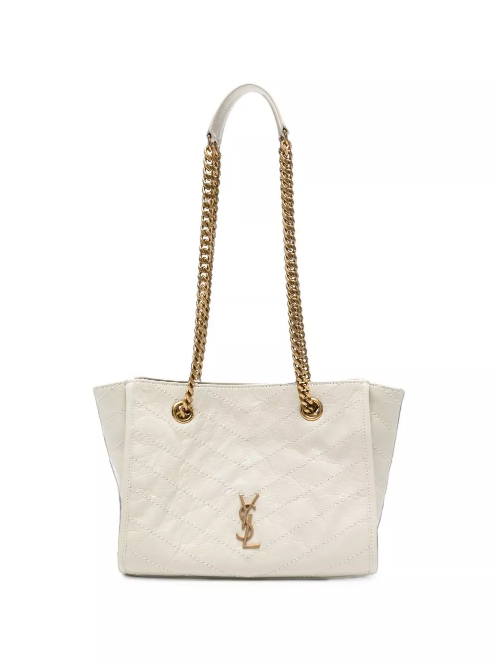 Saint Laurent Borsa tote in pelle Niki piccola
