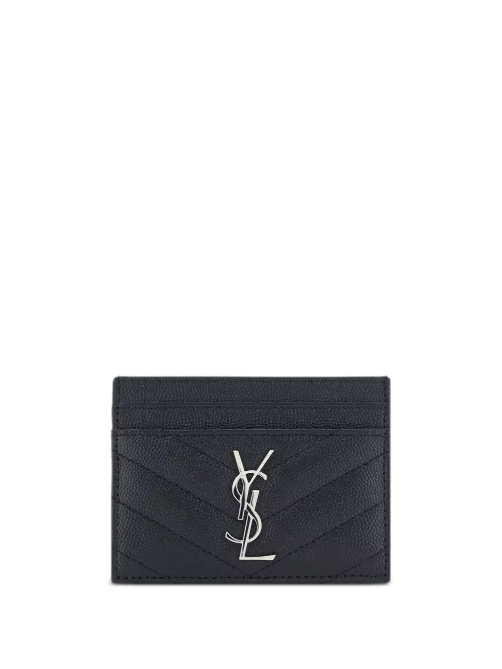 Saint Laurent Portacarte in pelle Cassandre