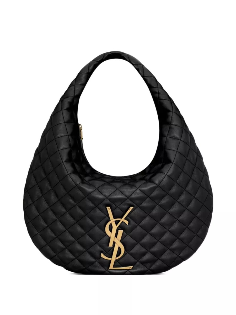 Saint Laurent Borsa hobo in pelle Icare