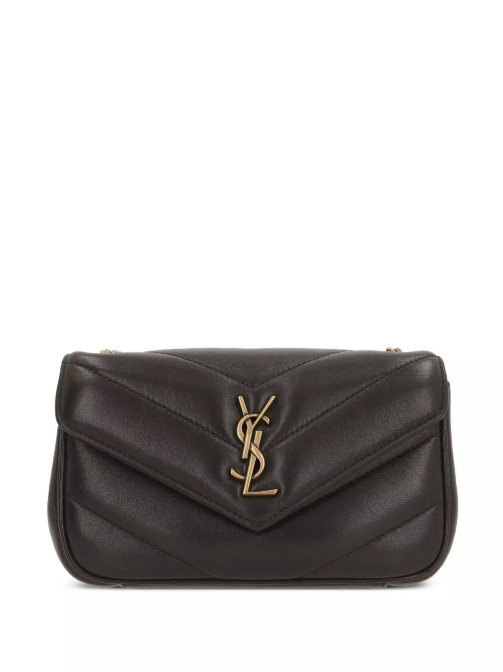 Saint Laurent Borsa a tracolla mini in pelle LouLou