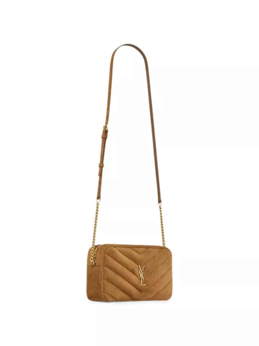 Saint Laurent Borsa Camera in pelle LouLou, view 2