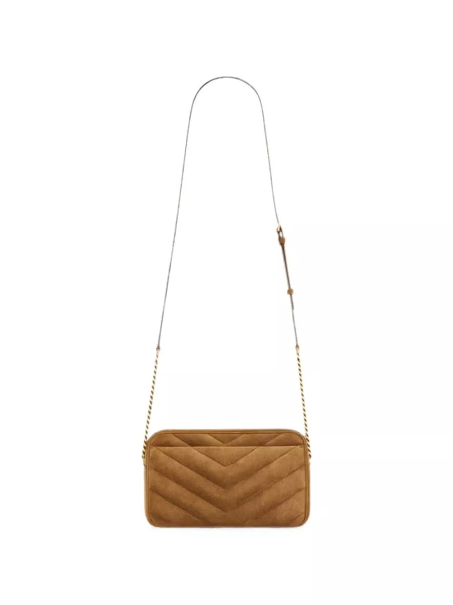 Saint Laurent Borsa Camera in pelle LouLou, view 3