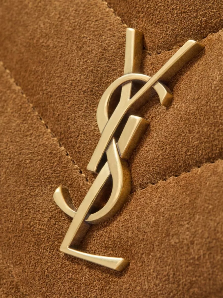 Saint Laurent Borsa Camera in pelle LouLou, view 4