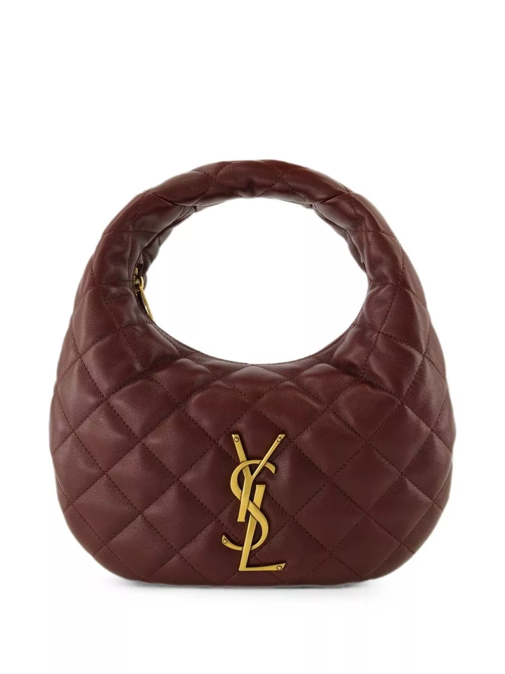 Saint Laurent Borsa hobo in pelle Icarino
