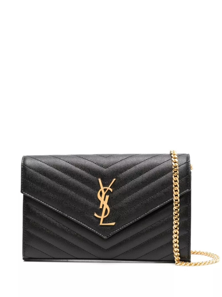 Saint Laurent Borsa mini in pelle Cassandre