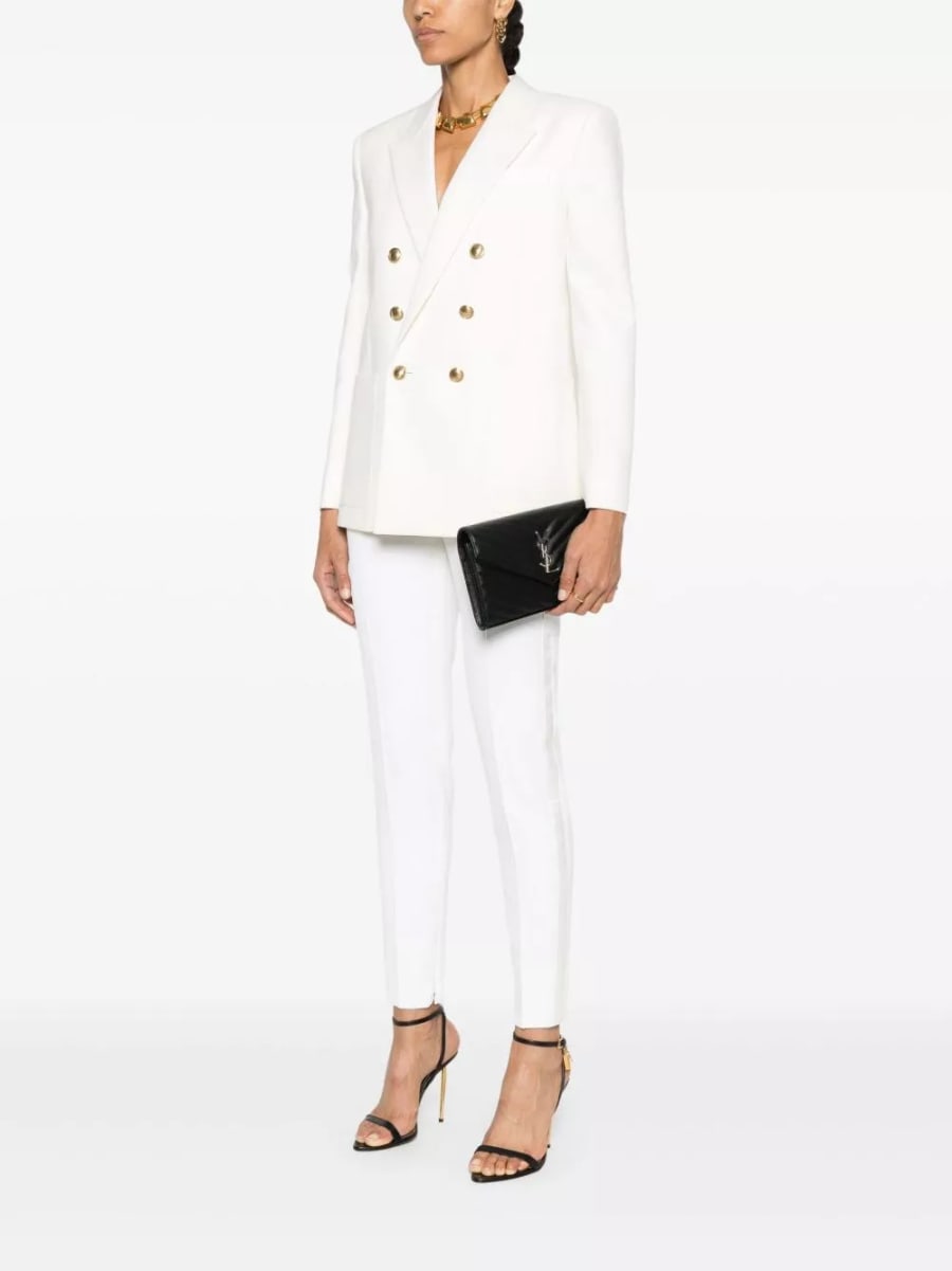 Saint Laurent Borsa mini in pelle Cassandre, view 5