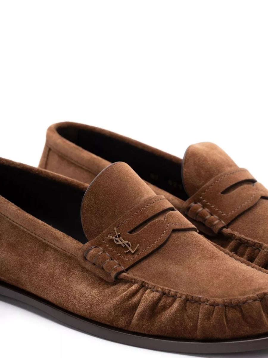 Saint Laurent Mocassini in suede Laurent, view 3