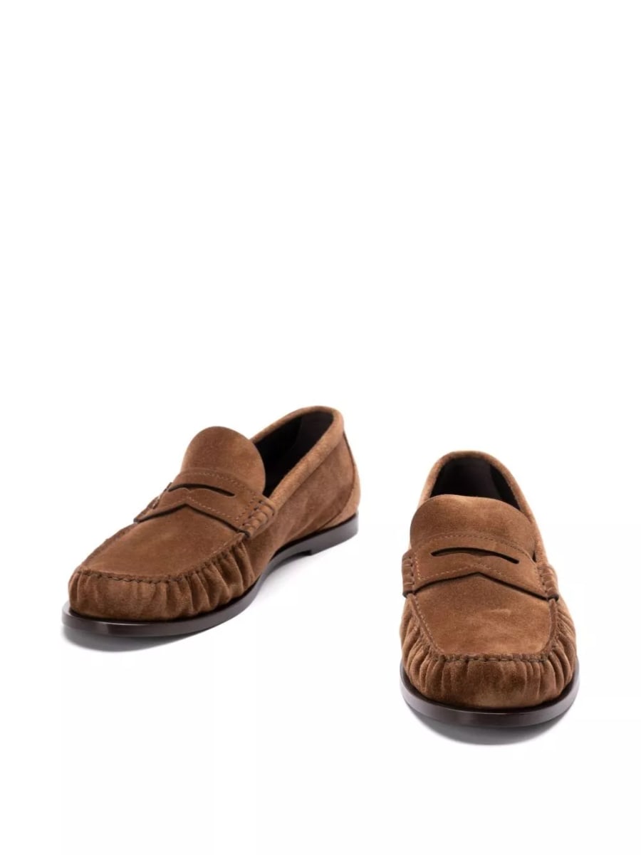 Saint Laurent Mocassini in suede Laurent, view 4