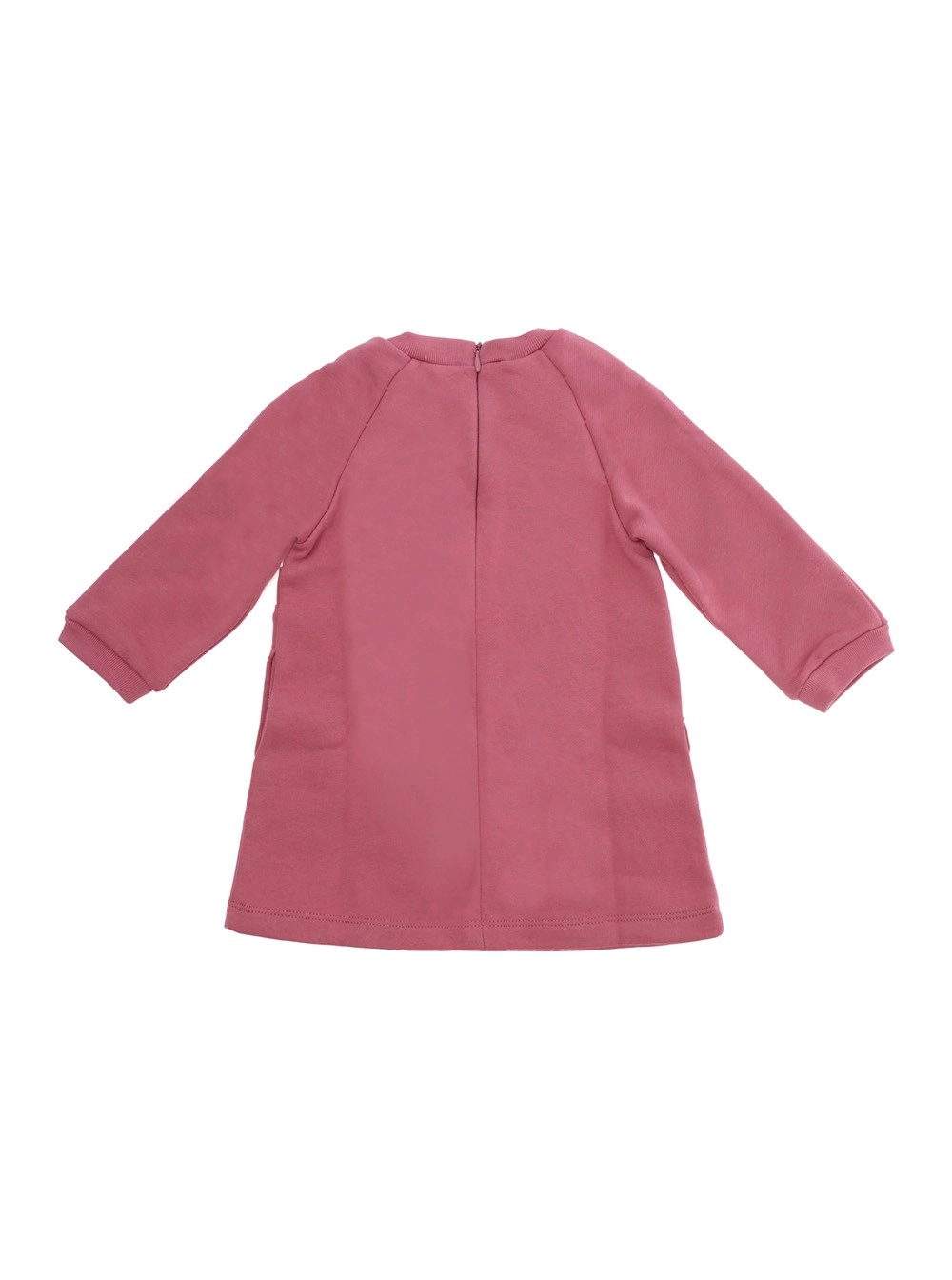 Marni kids Abito con maniche lunghe e collo rotondo in Cotone Rosa Bambina, view 2