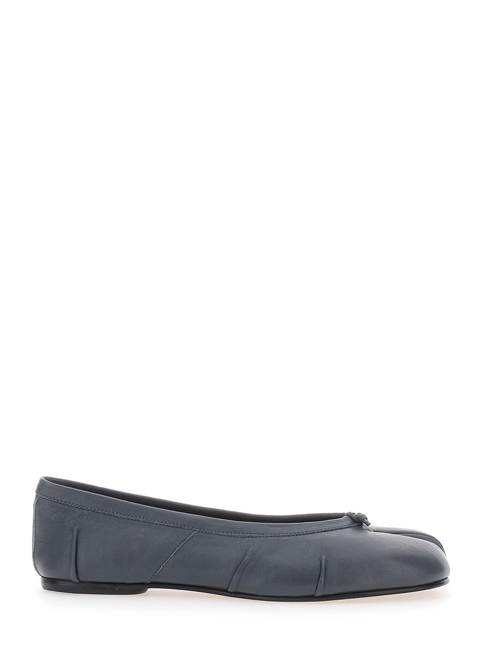 Maison Margiela Ballerine con punta Tabi in pelle blu donna