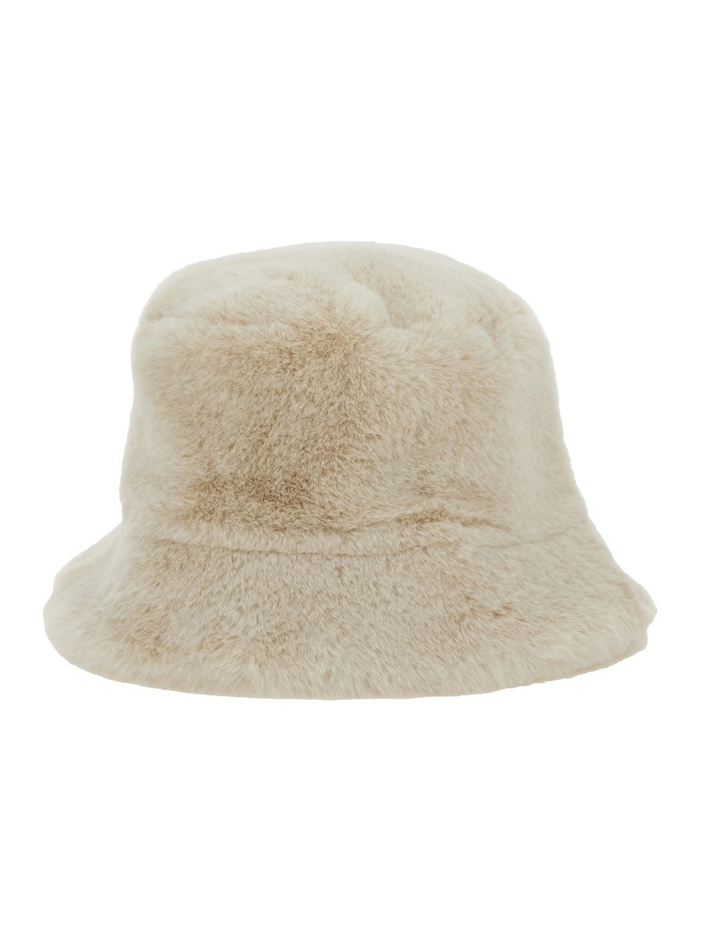 Apparis Cappello da Pescatore in Ecopelliccia Bianco Donna