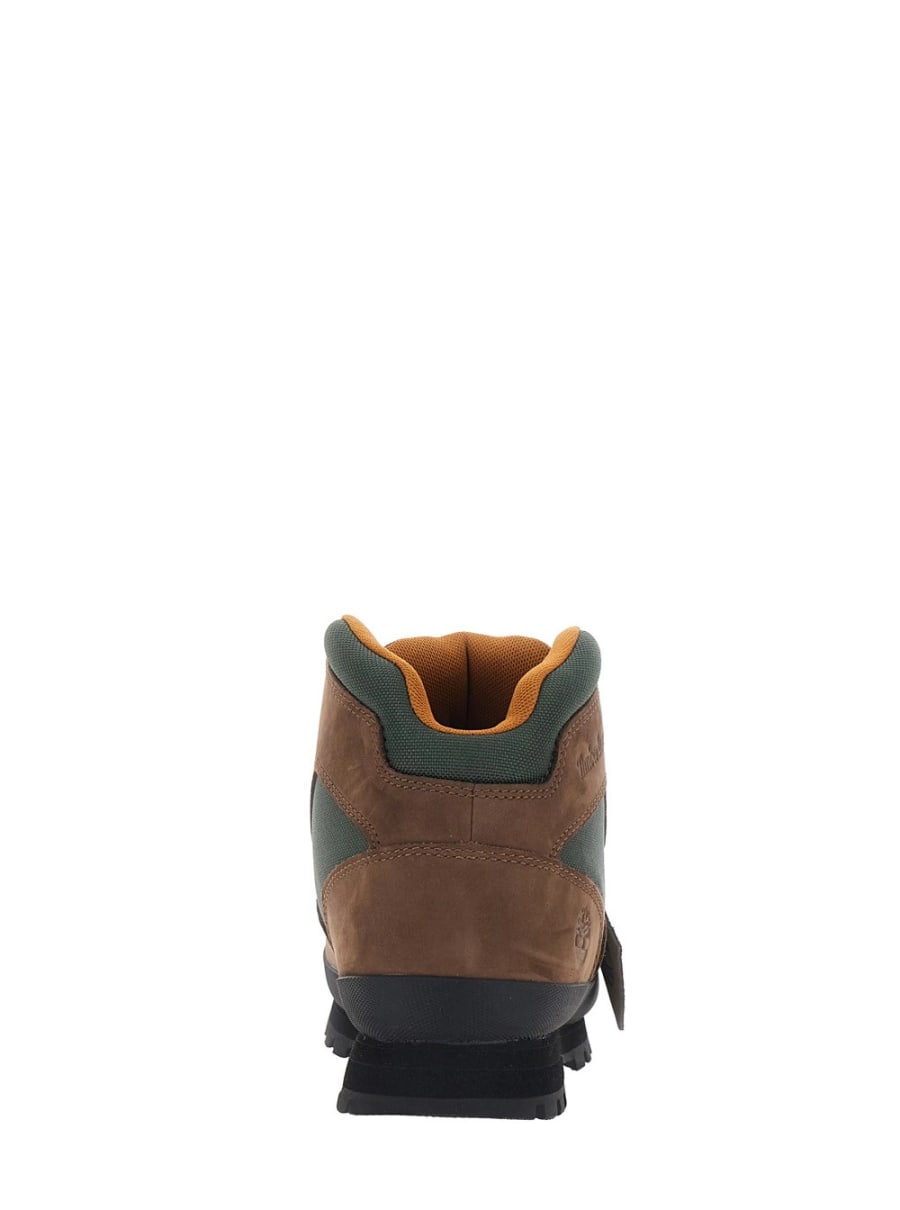 Timberland EURO HIKER con suola in gomma e tomaia in pelle Beige Uomo, view 4