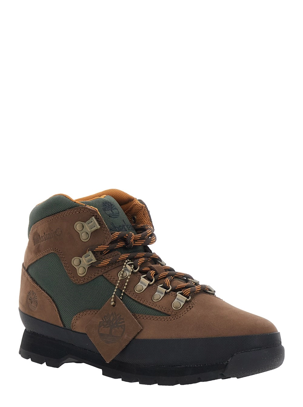Timberland EURO HIKER con suola in gomma e tomaia in pelle Beige Uomo, view 2