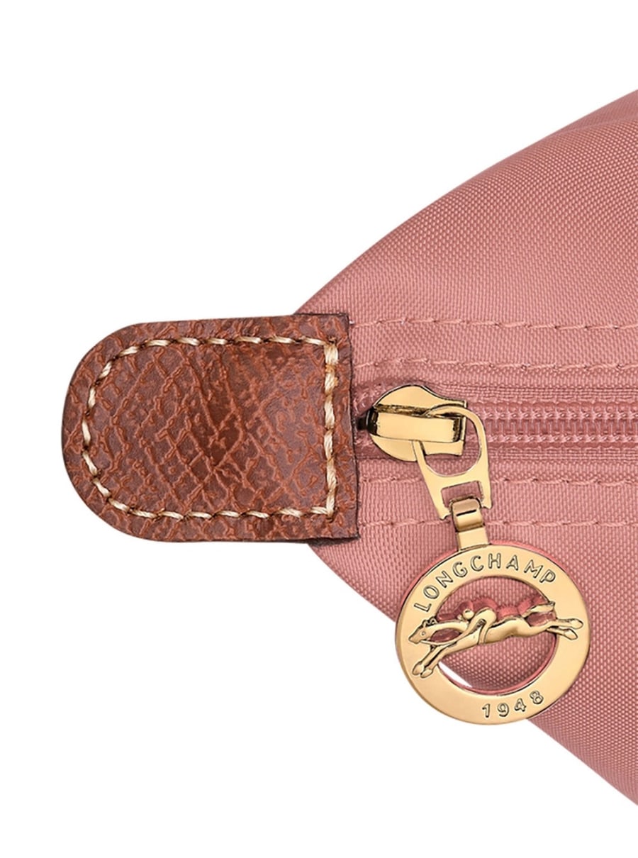Longchamp Borsa Shopping 'Le Pliage Original' con Logo Impresso in Tela Riciclata Rosa Donna, view 5